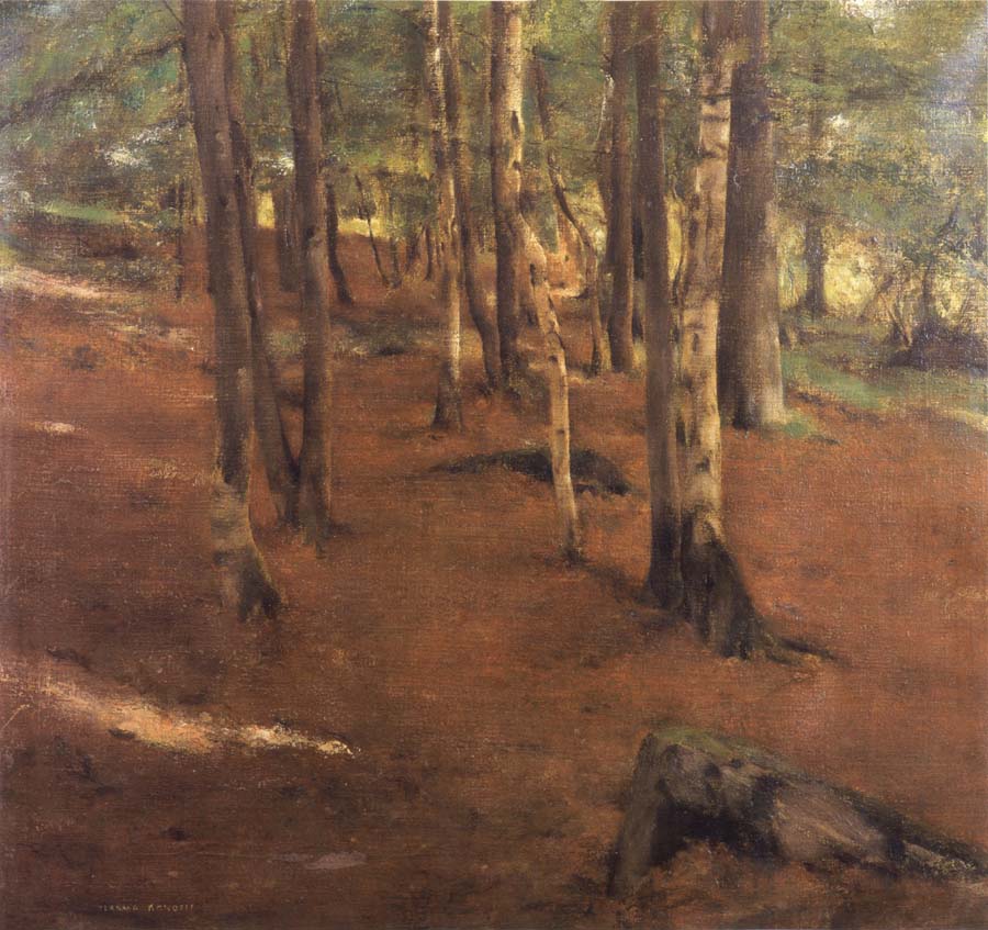 Fernand Khnopff Landscape in Fosset